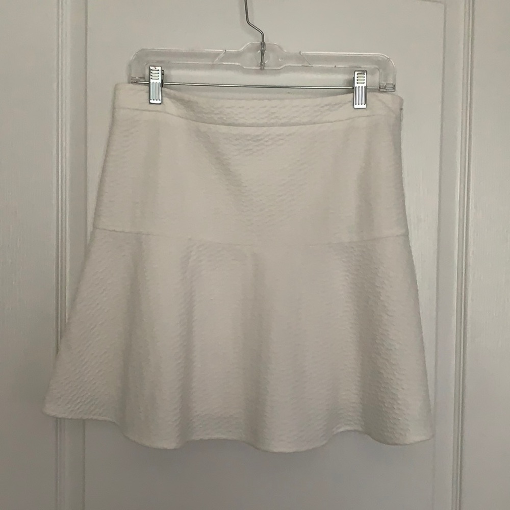 White skirt